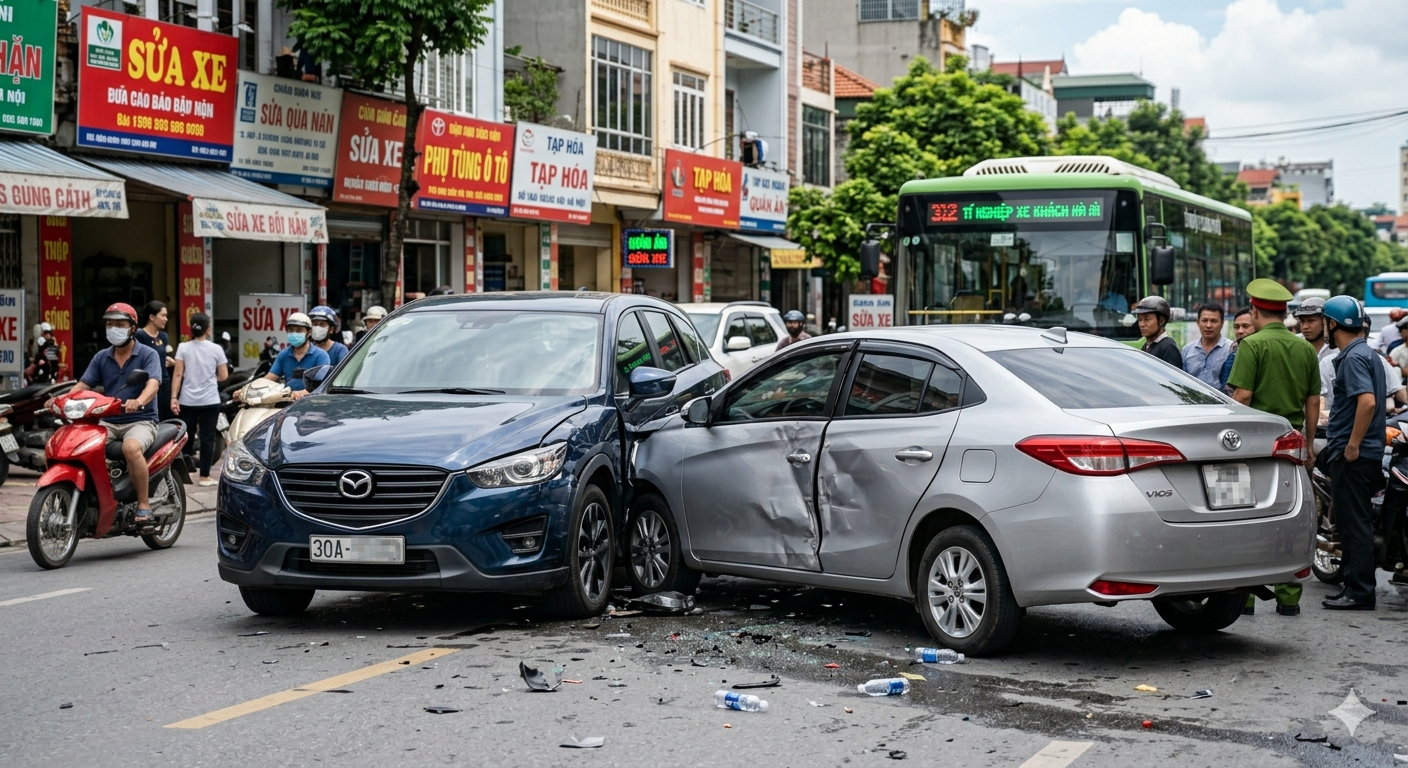 Va chạm, lật đổ